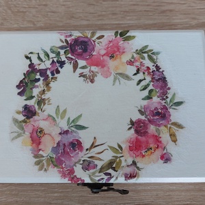 Virágos függődísz - otthon & életmód - dekoráció - fali és függő dekoráció - függődísz - Meska.hu