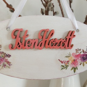 Isten Hozott függődísz - otthon & életmód - dekoráció - ajtó- és ablak dekoráció - ajtódísz & kopogtató - Meska.hu