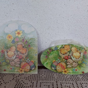 Húsvéti függődísz - ünnepi díszek, dekorációk - húsvéti díszek és dekorációk - húsvéti ajtódísz, kopogtató - Meska.hu