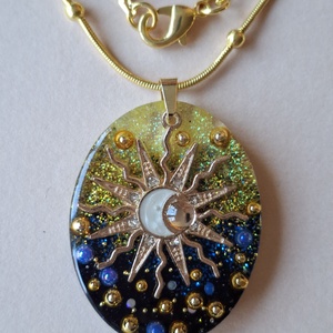 Nap-hold  medál - Meska.hu