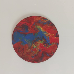 Supernova - hűtőmágnes, Otthon & Életmód, Konyhafelszerelés, tálalás, Konyhai dekoráció, Hűtőmágnes, Festészet, MESKA