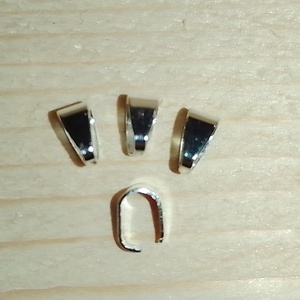 Medáltartó 5mm, Kellékek & szerszámok, Ékszerkellék, Medáltartó, medálkapocs, Ékszerkészítés, MESKA