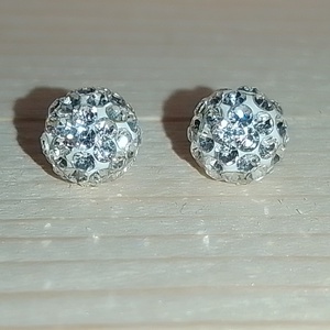 Shamballa fülbevaló fémmentes (többféle színben), Ékszer, Fülbevaló, Pötty fülbevaló, Ékszerkészítés, MESKA