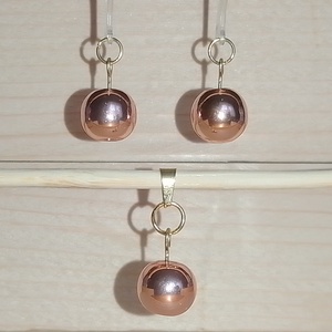 Rosegold Hematit ékszer szett, Ékszer, Ékszerszett, Ékszerkészítés, Fémmegmunkálás, MESKA