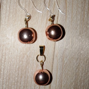 Rosegold Hematit ékszerszett, Ékszer, Ékszerszett, Ékszerkészítés, Fémmegmunkálás, MESKA