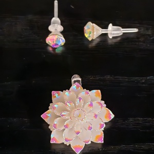 Jégvirág ékszerszett (fémmentes), Ékszer, Ékszerszett, Ékszerkészítés, Mindenmás, MESKA