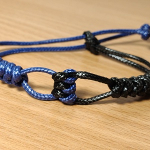 Férfi Makramé Karkötő, Ékszer, Karkötő, Fonott karkötő, Csomózás, MESKA