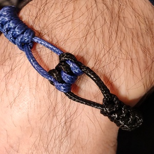 Férfi Makramé Karkötő - ékszer - karkötő - fonott karkötő - Meska.hu