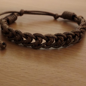 Férfi Makramé Karkötő, Ékszer, Karkötő, Fonott karkötő, Csomózás, MESKA