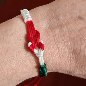 Tulipán Makramé Karkötő - Meska.hu