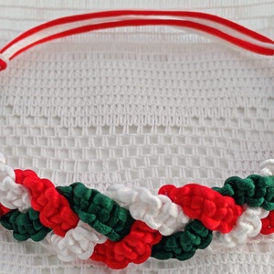 Makramé Karkötő - ékszer - karkötő - fonott karkötő - Meska.hu