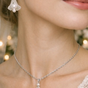 Csengővirág Ékszerszett - ékszer - fülbevaló - lógó fülbevaló - Meska.hu