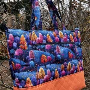 Kamilla - nagy pakolós táska - Meska.hu