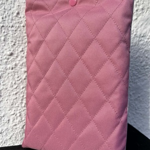 Rózsaszínű könyves-virágos mintás könyvtok vízálló anyagból - könyv & zene - könyvtok - Meska.hu