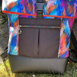 Foldover hátitáska - táska & tok - hátizsák - hátizsák - Meska.hu