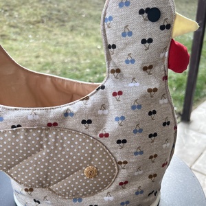 Húsvéti tojástartó tyúk - ünnepi díszek, dekorációk - húsvéti díszek és dekorációk - húsvéti tojástartó - Meska.hu