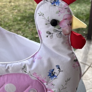 Húsvéti tojástartó tyúk - ünnepi díszek, dekorációk - húsvéti díszek és dekorációk - húsvéti tojástartó - Meska.hu