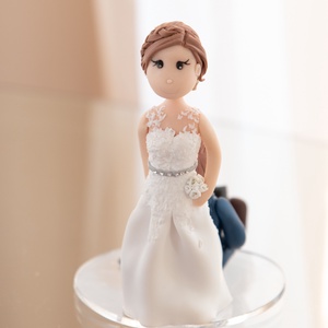 Személyre szabott egyedi tortadísz - esküvő - dekoráció - sütidísz - Meska.hu