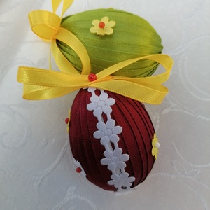 Húsvéti tojás - ünnepi díszek, dekorációk - húsvéti díszek és dekorációk - húsvéti tojás, hímestojás - Meska.hu