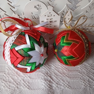 Karácsonyfa díszek  - karácsony - karácsonyi lakásdekoráció - karácsonyfadíszek - Meska.hu