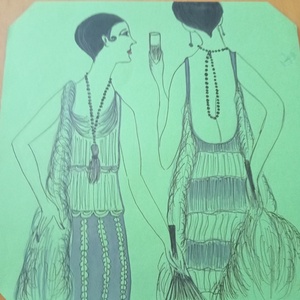 1920, Művészet, Grafika & Illusztráció, Egyéb rajzok, Fotó, grafika, rajz, illusztráció, MESKA