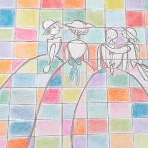 Kockás kollekció  - Meska.hu