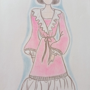 Hölgyek kollekció  - művészet - grafika & illusztráció - ceruzarajz - Meska.hu