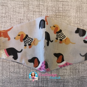 Textil maszk tacskós -  - Meska.hu