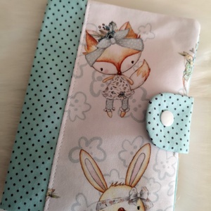 Pelenkatáska és Kiskönyv borító szett - játék & sport - babalátogató ajándékcsomag - Meska.hu