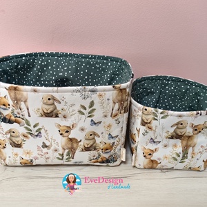 Textil tárolók - otthon & életmód - babaszoba, gyerekszoba - játéktároló - Meska.hu