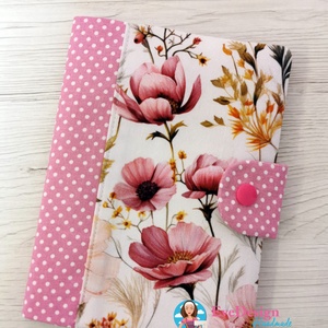 Pelenkatáska és Kiskönyv borító szett - játék & sport - babalátogató ajándékcsomag - Meska.hu