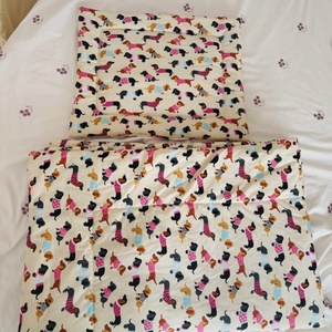 Tacskós ágynemű szett  - játék & sport - ovis felszerelés - ovis ágynemű - Meska.hu