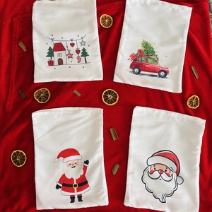 Mikulás zsák - karácsony - mikulás - mikulás zsák - Meska.hu