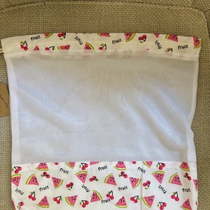 Dinnyés szatyor - táska & tok - bevásárlás & shopper táska - shopper, textiltáska, szatyor - Meska.hu