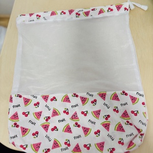 Dinnyés szatyor - táska & tok - bevásárlás & shopper táska - shopper, textiltáska, szatyor - Meska.hu