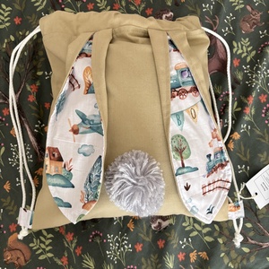 Vonatos hátizsák - Meska.hu