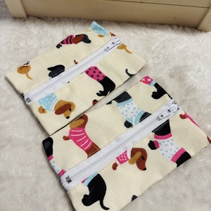 Tacskós zsebkendőtartó - Meska.hu