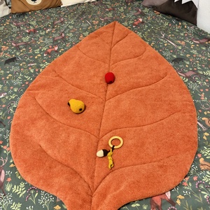 Narancssárga levélszőnyeg - otthon & életmód - lakástextil - szőnyeg - más típusú szőnyeg - Meska.hu