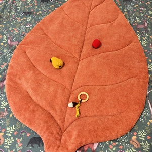 Narancssárga levélszőnyeg - otthon & életmód - lakástextil - szőnyeg - más típusú szőnyeg - Meska.hu