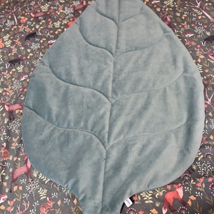 Türkiz levélszőnyeg - játék & sport - 3 éves kor alattiaknak - játszószőnyeg - Meska.hu