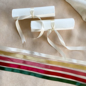 LILOU Esküvői meghívó textúrált merített papíron - A5 méretben - esküvő - meghívó & kártya - meghívó - Meska.hu