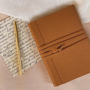 Világosbarna bőr notesz, napló, tervező, jegyzetfüzet, rajzfüzet, utazási napló - otthon & életmód - papír, írószer - jegyzetfüzet & napló - Meska.hu