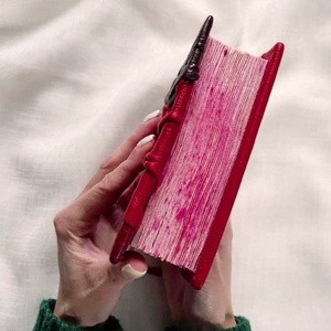3D szörnylány - bőr notesz - napló, tervező, jegyzetfüzet, rajzfüzet - otthon & életmód - papír, írószer - jegyzetfüzet & napló - Meska.hu