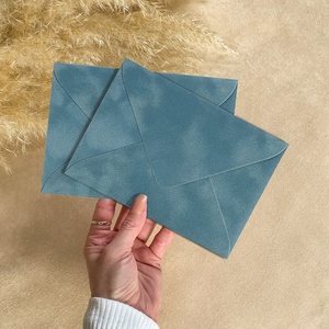 BÁRSONY/PLÜSS BORÍTÉK - FRENCH BLUE, Otthon & Életmód, Papír, írószer, Boríték, Papírművészet, MESKA