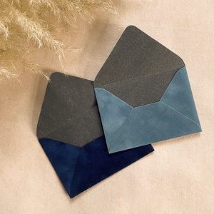 BÁRSONY/PLÜSS BORÍTÉK - FRENCH BLUE - otthon & életmód - papír, írószer - boríték - Meska.hu