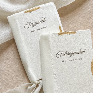 ESKÜVŐI FOGADALOM FÜZET - Vow Books, Esküvő, Meghívó & Kártya, Meghívó, Papírművészet, MESKA