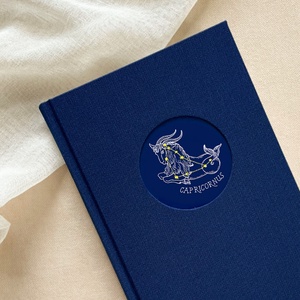 Bak csillagjegy - vászon notesz, napló, tervező, jegyzetfüzet, rajzfüzet - A5, Otthon & Életmód, Papír, írószer, Jegyzetfüzet & Napló, Könyvkötés, MESKA