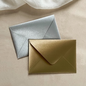 VÁSZON BORÍTÉK - ROYAL GOLD, Otthon & Életmód, Papír, írószer, Boríték, Papírművészet, MESKA