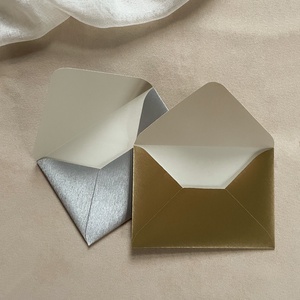 VÁSZON BORÍTÉK - ROYAL GOLD - otthon & életmód - papír, írószer - boríték - Meska.hu