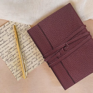 Gesztenyebarna bőr notesz, napló, tervező, jegyzetfüzet, rajzfüzet, utazási napló, Otthon & Életmód, Papír, írószer, Jegyzetfüzet & Napló, Bőrművesség, Könyvkötés, MESKA